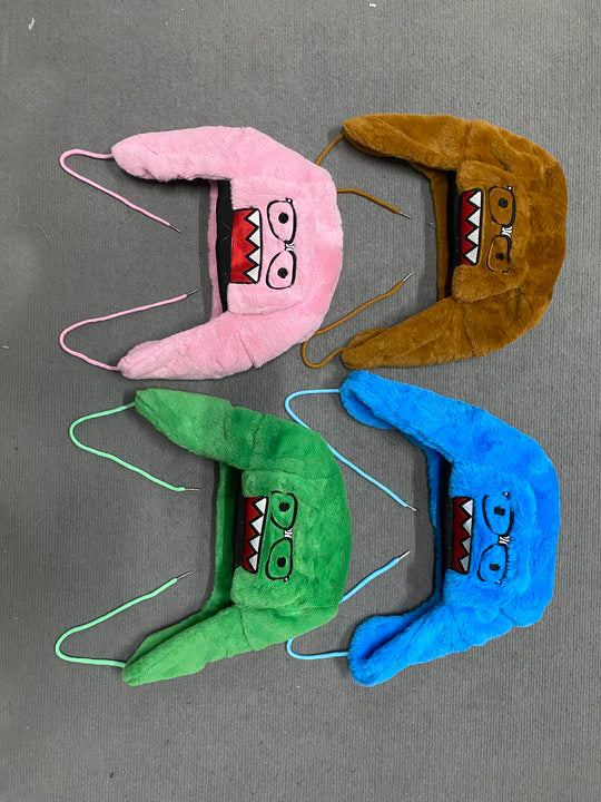 New style warm earmuffs Lei Feng hat popular plush cold-proof hat autumn and winter new thick cartoon hat men and women cute